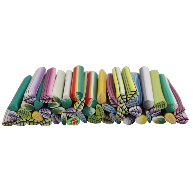 Contour Palette Stick - ポリマークレイ3Dネイルアート,1バッグ,スティック,果物の葉,花,マニキュアチップ,装飾アクセサリー,美容ツール