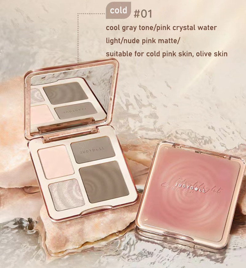 Judydoll-防水輪郭スティックと蛍光ペンパレットセット - Contour Palette Stick のレビューと価格
