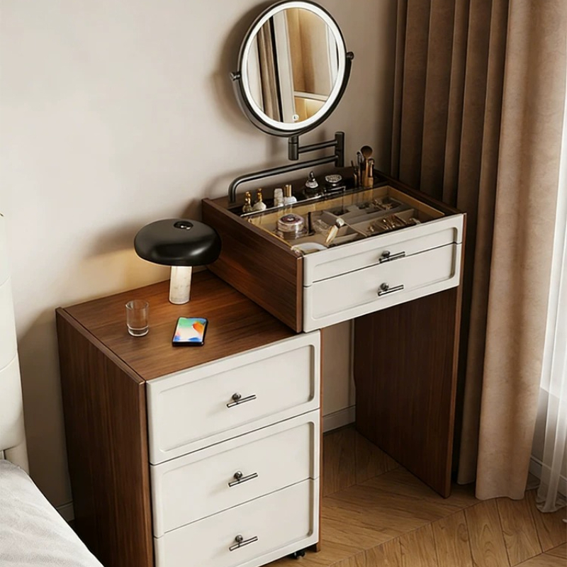 モダンビューティードレッシングテーブルメイクアップベッドルー - Beauty Without Makeup のレビューと価格