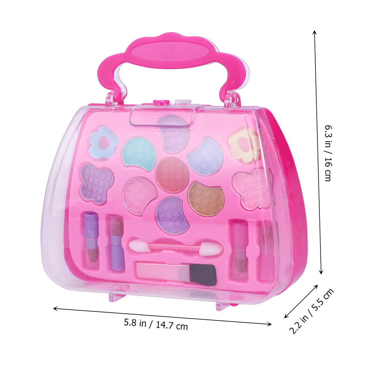 いちご型の子供用メイクケース（女の子向け）– 洗濯可能な、お - Beauty Makeup Vanity Set のレビューと価格